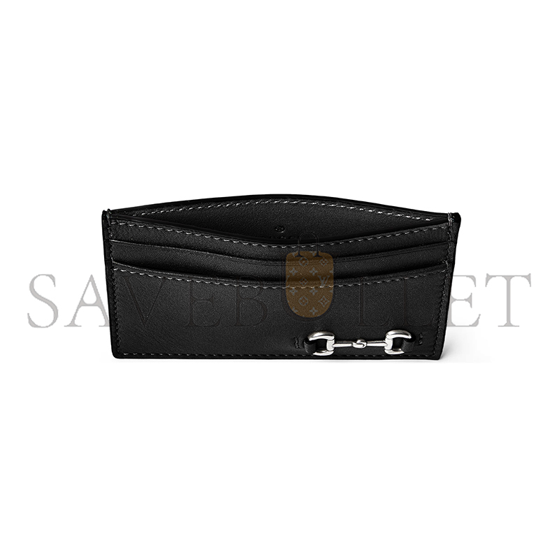 GUCCI CARD CASE WITH HORSEBIT 846952 (11*7cm) GUCCI CARD CASE WITH HORSEBIT 846952 (11*7cm)